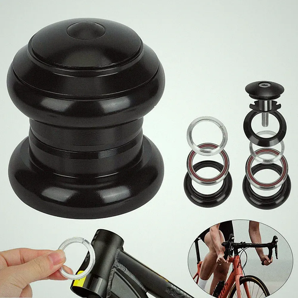 34mm 1-1/8" Threadless MTB Road Bicycle Sealed External Bearing Headset Kit US
