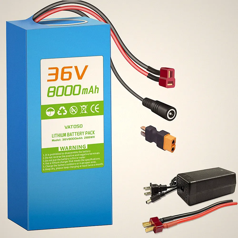 36V 8AH Ebike Battery Lithium ion for 200W-500W Ebike Electric Bicycle