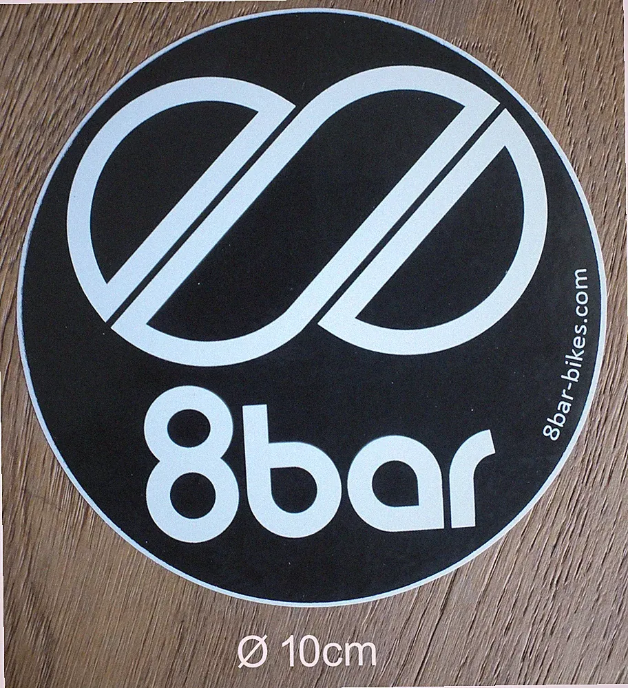 8bar Sticker Decal Road Bike Triathlon Bike