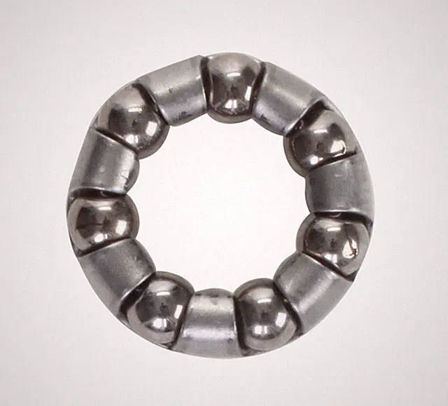 BICYCLE HUB FRONT OR REAR BALL BEARING RETAINER 1/4" 7 BALLS for 3/8" AXLE NEW