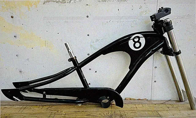 Electra STRAIGHT 8 KIDS' 20" bicycle Frame Fork Chainguard Kickstand Cranks