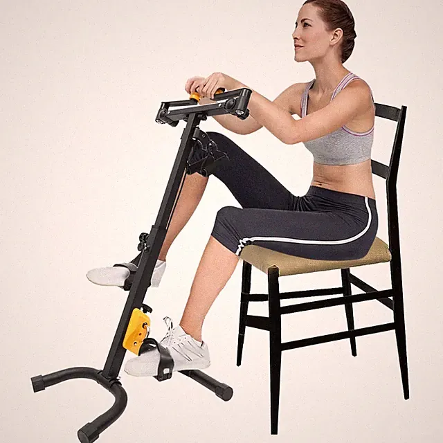 Folding Pedal Exerciser Bike Upright Cycling Exercise Bike Home Gym Cardio 120kg