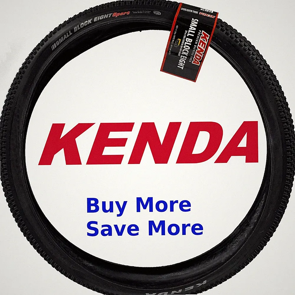 Kenda 24"x1.95" K1047 Small Block 8 Bike Tire Versatile Hardpack Gravel