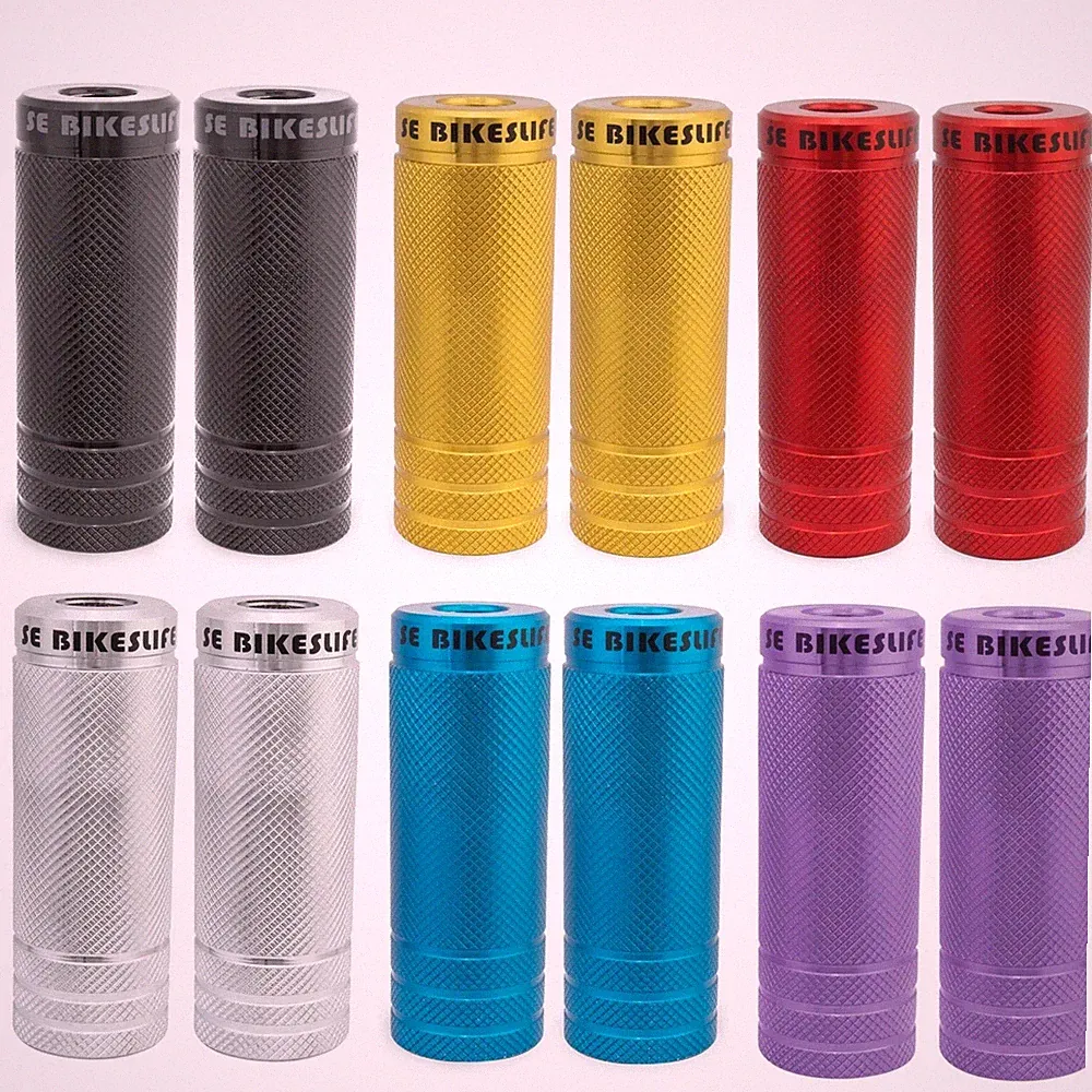 SE RACING WHEELIE STEEL KNURLED PEGS 3/8 BMX BICYCLE BIKES PEG HARO GT REDLINE