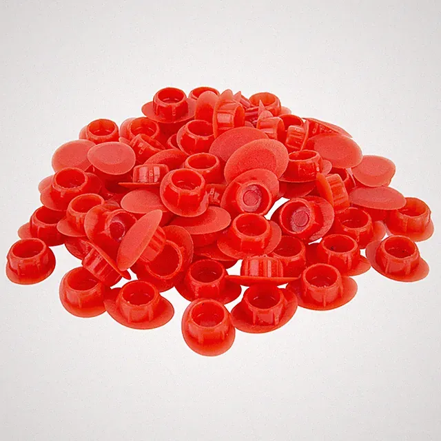 VELOCITY VELOPLUGS VELO PLUGS RED BICYCLE WHEEL BAG OF 72 8mm NEW